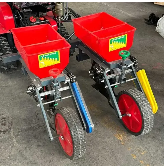 2-line corn sowing and fertilizing machine