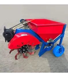 Integrated trenching and fertilization machine