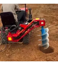 Tree pit machine