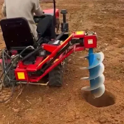 Tree pit machine